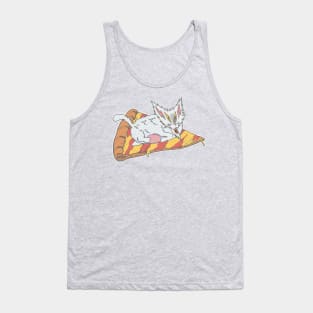 Flying Pizza Cat Pisittu Aresti - by Miskel Design Tank Top